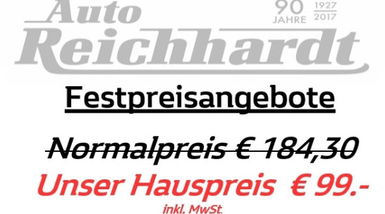 Festpreisangebote - Bestpreisangebote