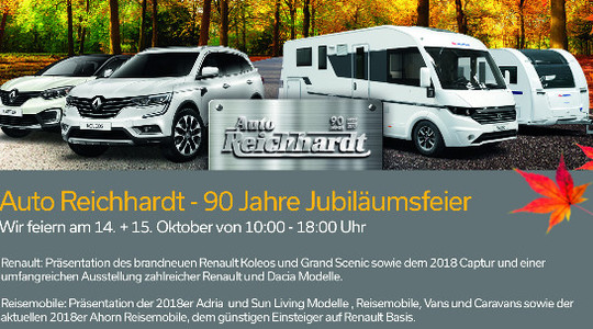 90 Jahre Auto Reichhardt - Bilder von unserem Herbstfest