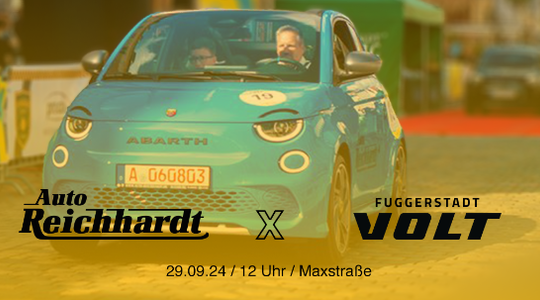 Auto Reichhardt auf der Volt E-Rallye